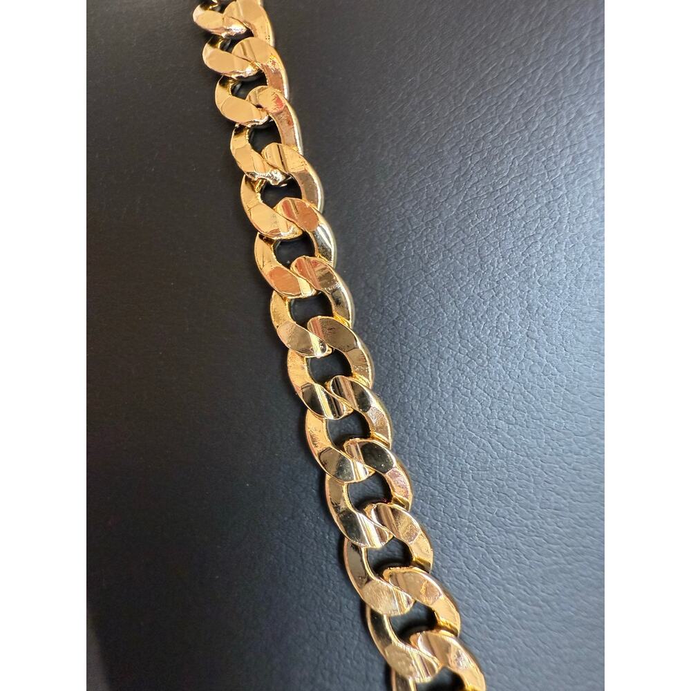 Miami-Style 14K Gold-Plated Chain – New – 24″ – 40 g